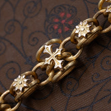 Georgian Cross Patoncé Gold Chain
