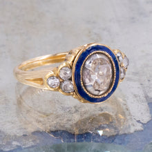 Georgian Rose-cut Diamond Ring c1800