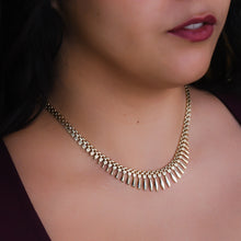 Graduated Fringe Collar Necklace