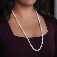 Opera Length Pearls with Gold Clasp