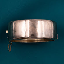 Victorian Multi-Gem Charm & Pearl Bangle