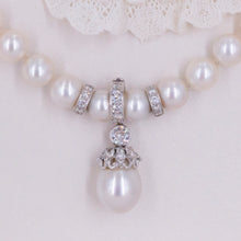 South Sea Pearl & Diamond Enhancer Pendant