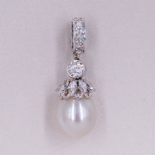 South Sea Pearl & Diamond Enhancer Pendant