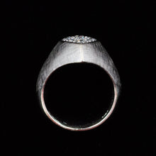 Pavé Diamond Teardrop Ring