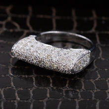 Pavé Diamond Bar Ring