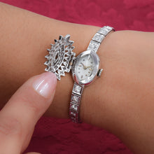 Baume & Mercier Diamond Covered Wristwatch c1950