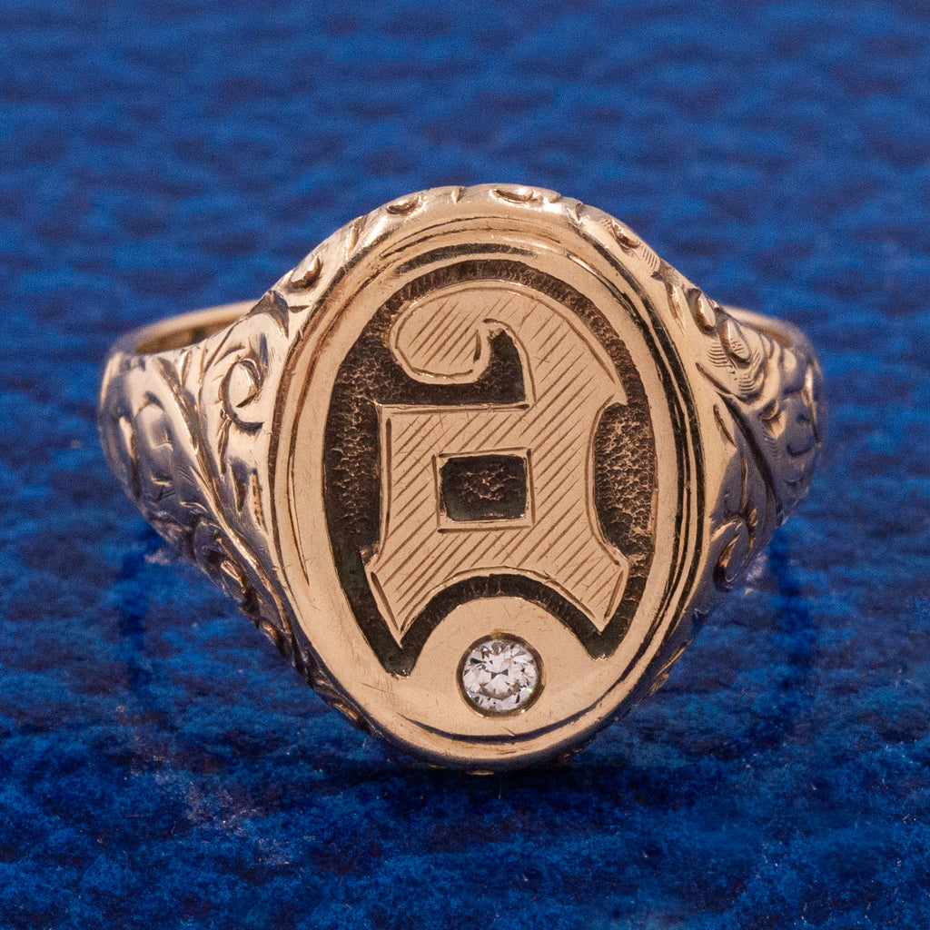 Signet Ring c1930 – Pippin Vintage Jewelry