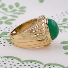 Green Onyx Gents Ring