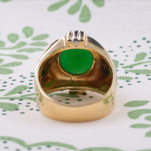 Green Onyx Gents Ring