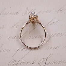 Old-Mine cut Diamond Navette Ring c. 1880s