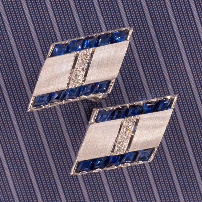 Rare Lucien Piccard Cufflinks c1960