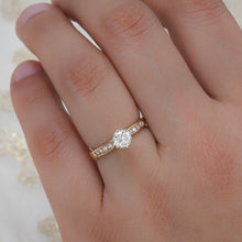 Light Yellow Diamond Ring c1980