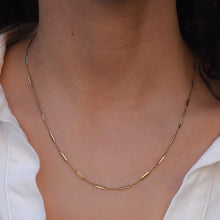 Filigree Bar Link Chain c1930