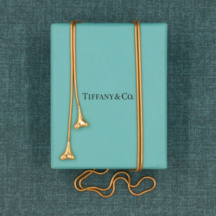 Elsa Peretti for Tiffany & Co. 'Bones' Lariat Necklace