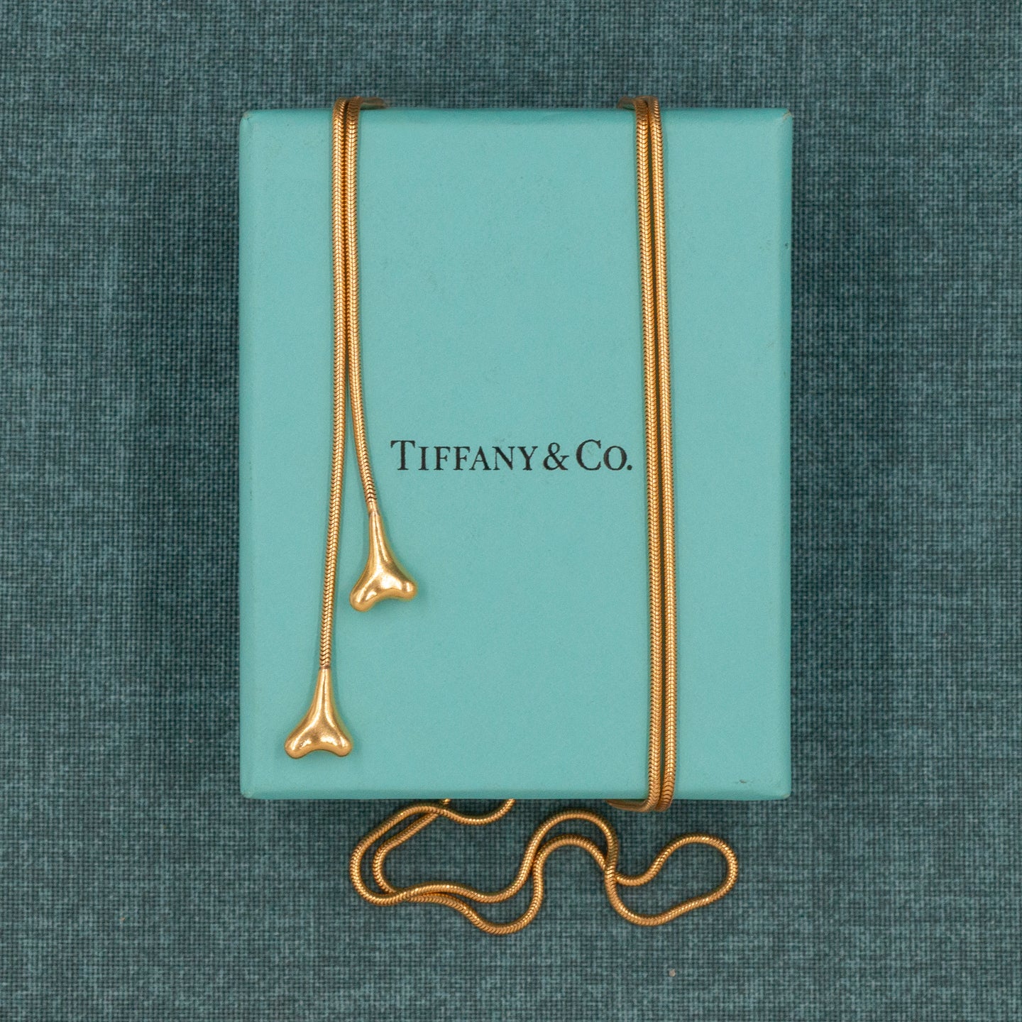Elsa Peretti for Tiffany & Co. 'Bones' Lariat Necklace