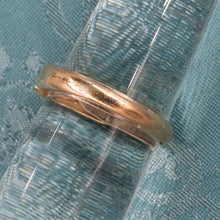 Antique Triple Diamond Gold Band c1900