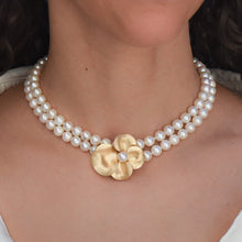 Opera Length Pearls with Gold Clasp