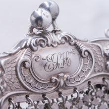Antique Sterling Finger Purse c1900