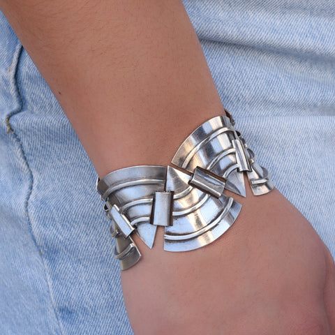 Midcentury Modernist Bracelet by Esther Lewittes
