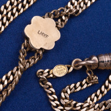 Antique Guard Chain With Flower Slider