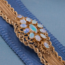 Opal Flower Power Bracelet c1970