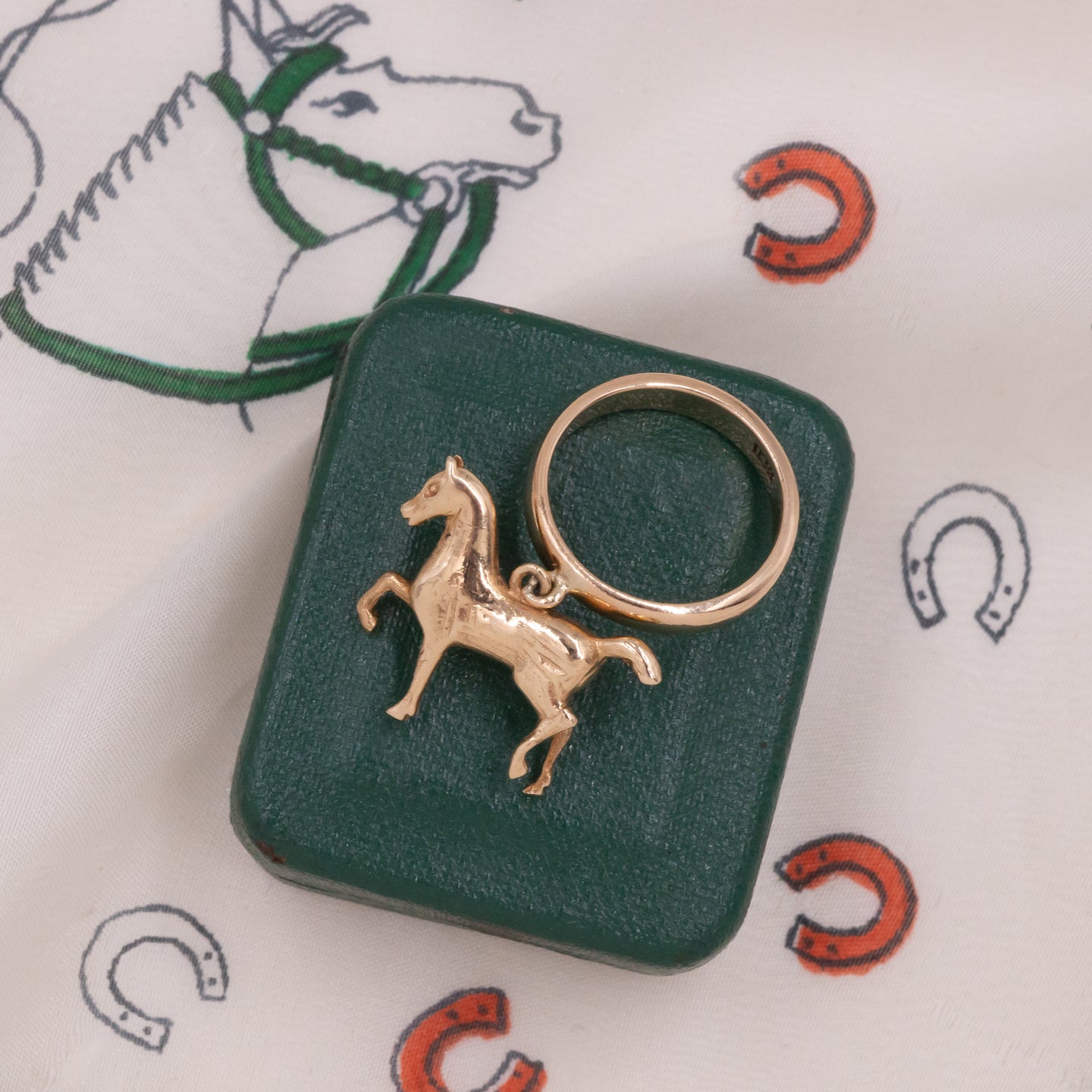 Pony Charm Ring
