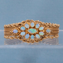 Opal Flower Power Bracelet c1970
