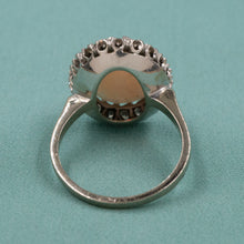 Opal & Diamond Cocktail Ring c1950