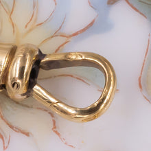 Art Nouveau Gold Tulip Chain