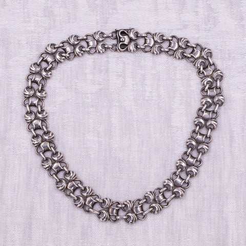 1940’s-1950’s Georg Jensen Sterling Necklace