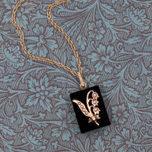 Victorian Onyx & Pearl Pendant