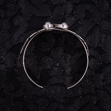 Sterling Botanical Rebajes Cuff c1950