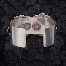 Sterling Botanical Rebajes Cuff c1950