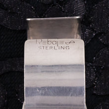 Sterling Botanical Rebajes Cuff c1950