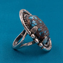 Old Pawn Silver & Turquoise Ring