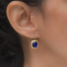 Lapis Lazuli Drop Earrings
