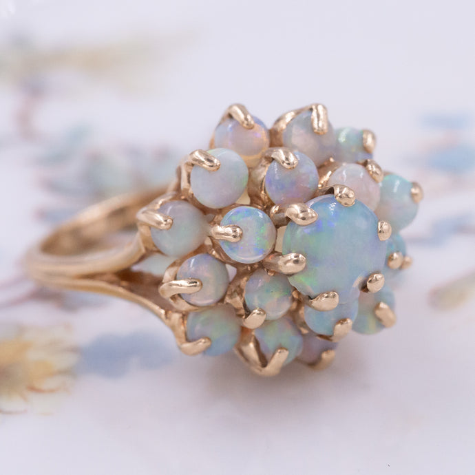 Vintage Opal Princess Ring