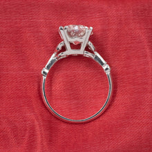2.63 Carat Transitional Cut Diamond Ring c1920