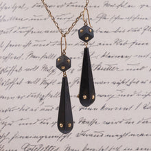 Antique Gutta Percha Earrings