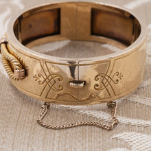 Antique Infinity Rope Bangle c1890