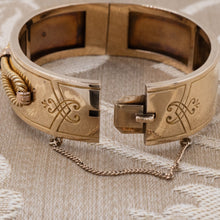 Antique Infinity Rope Bangle c1890