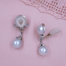 Midcentury Mabé & South Sea Pearl Earrings