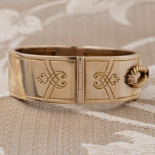 Antique Infinity Rope Bangle c1890
