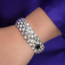 Stephen Webster 'Superstud' Sterling Bangle with Onyx