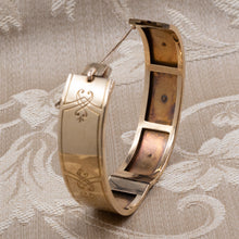 Antique Infinity Rope Bangle c1890