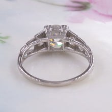 Art Deco Diamond Steps Ring c1920