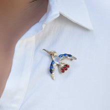 Alfred Philippe for Trifari 'Jelly Belly' Bird Brooch