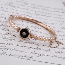 Antique Onyx Memorial Bracelet