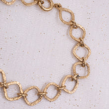 Round Rhombus Link Bracelet c1970