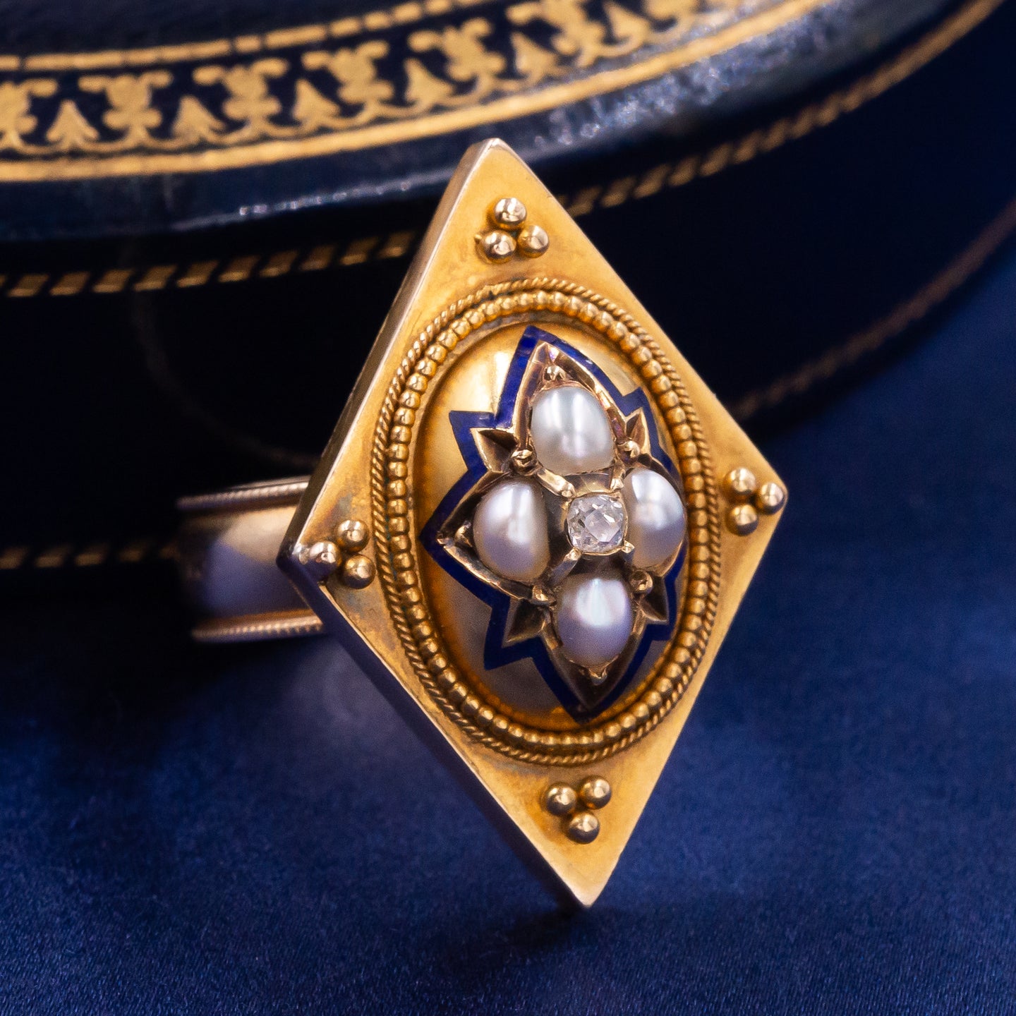 Lozenge-Shaped Antique Ring